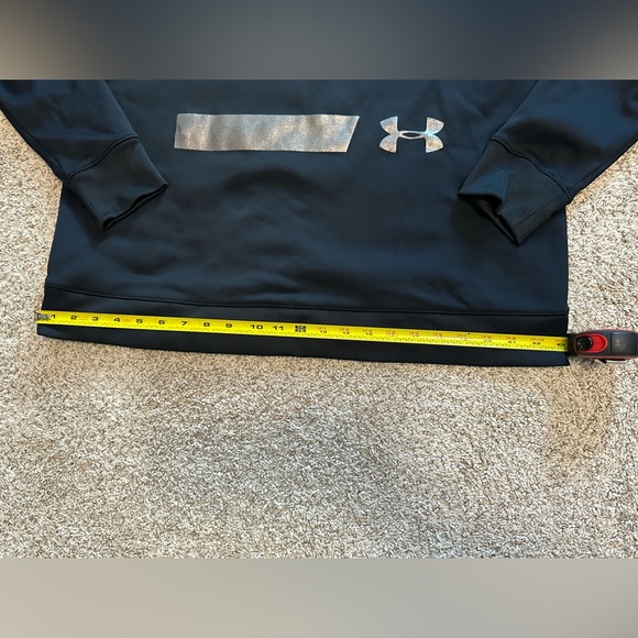 Under Armour Black & Gold Cowl Neck Hoodie - Picture 8 of 10